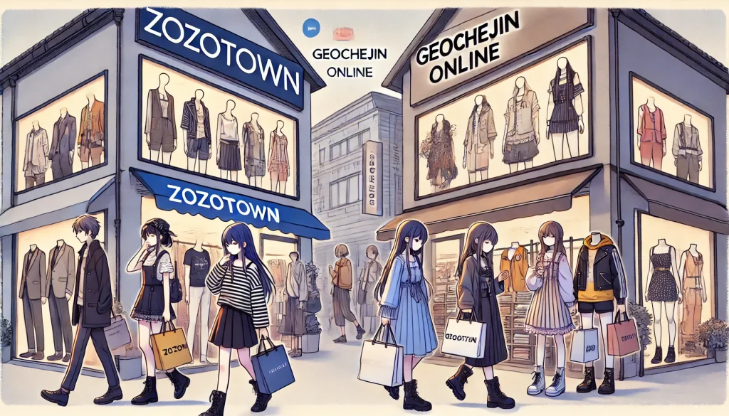 ZOZOTOWNと地底人オンラインの違いは？