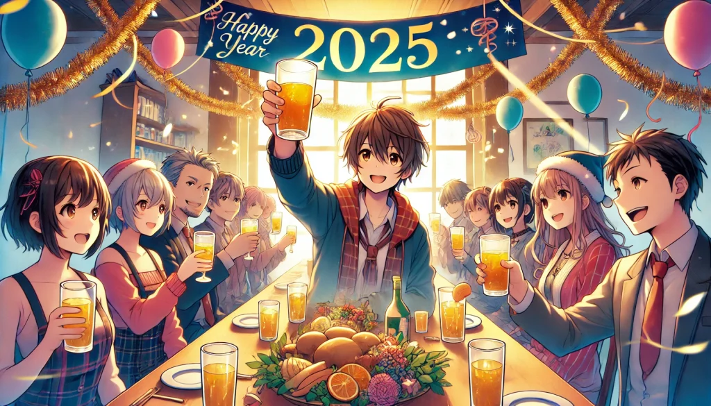 新年会で使える乾杯の挨拶　例文集（2025年版）