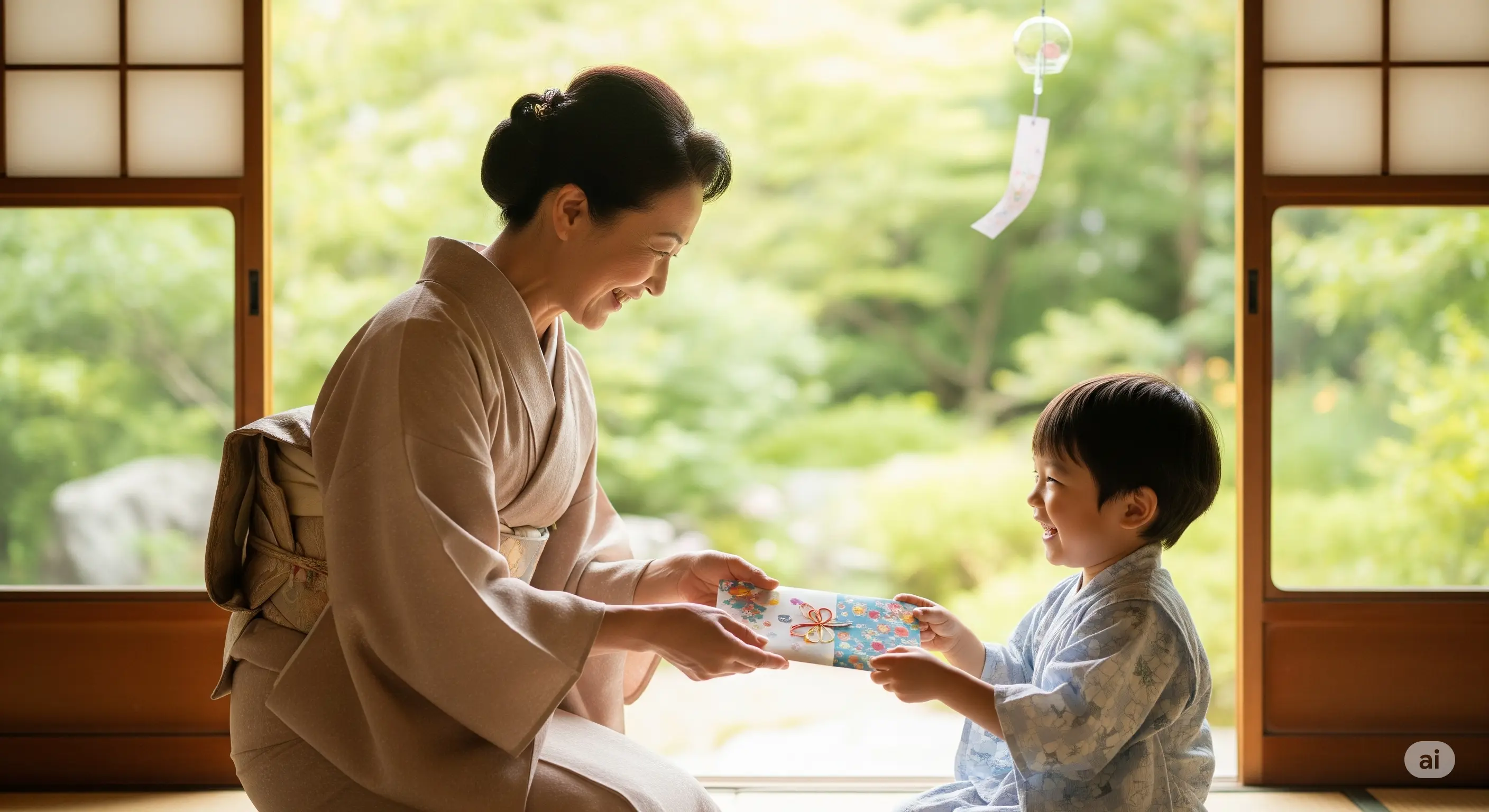 お盆玉　あげない